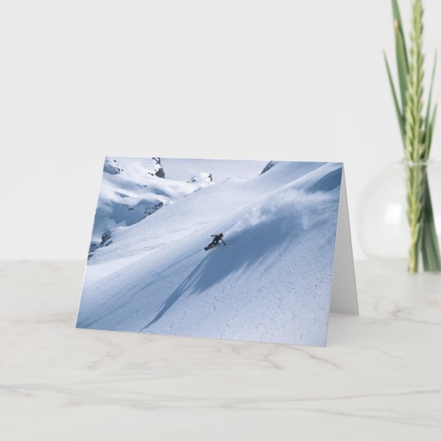 Cartão Powder turn (Frente)