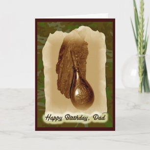 Cartão Powel Flask Happy Birthday Pai
