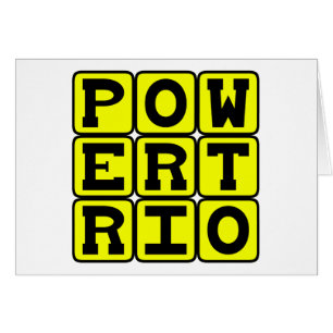 Cartão Power Trio, Gênero Musical