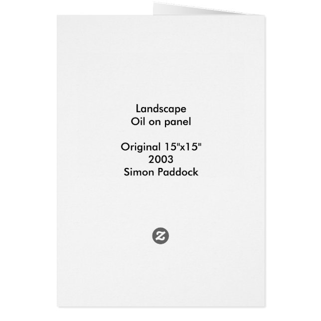 Cartão Prado de Simon (Verso)