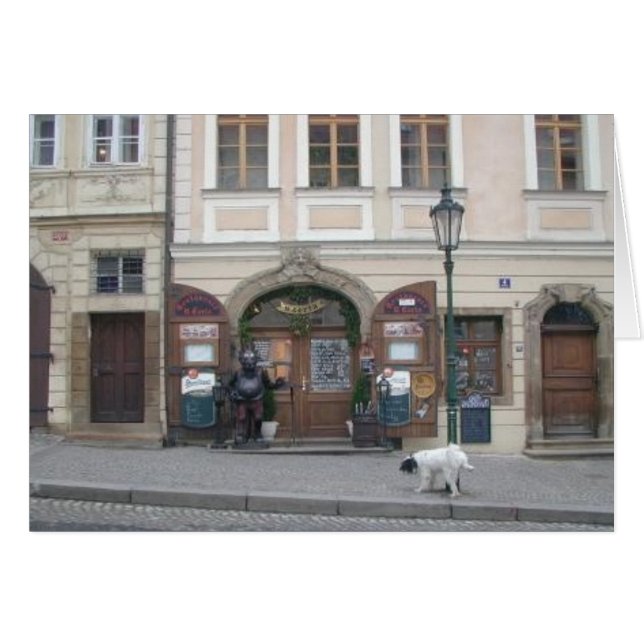 Cartão PragaDoggy04 (Frente horizontal)