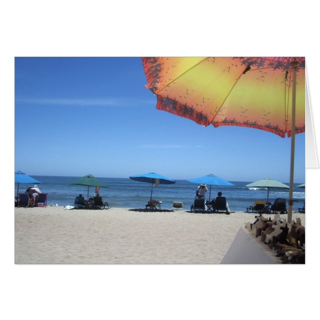 Cartão Praia (Frente Horizontal)
