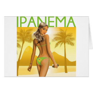 Cartão Praia de Ipanema