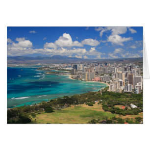 Cartão Praia de Waikiki