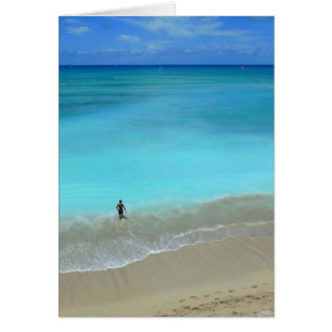 Cartão Praia de Waikiki