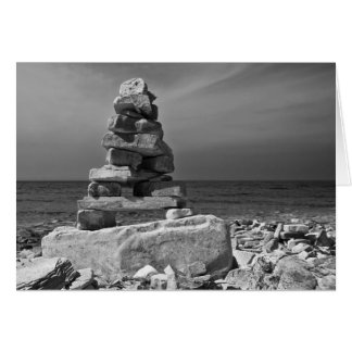 Cartão Praia do Condado de Door