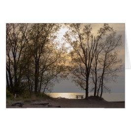 Cartão Praia do piquenique