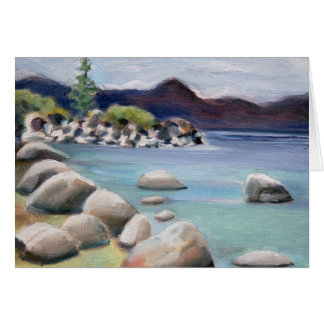 Cartão Praia do porto da areia