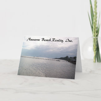 Cartão praia navarre