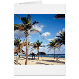 Cartão Praia Playas Cuba
