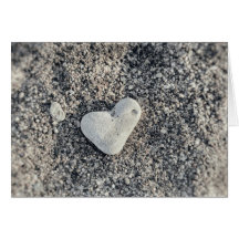 Praia Rock Heart Shapone Natural Rock Love