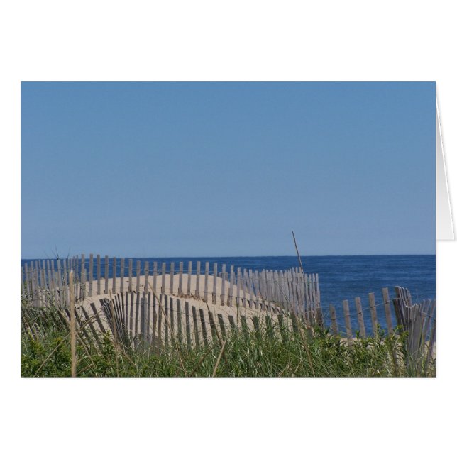 Cartão Praia Sconset (Frente Horizontal)