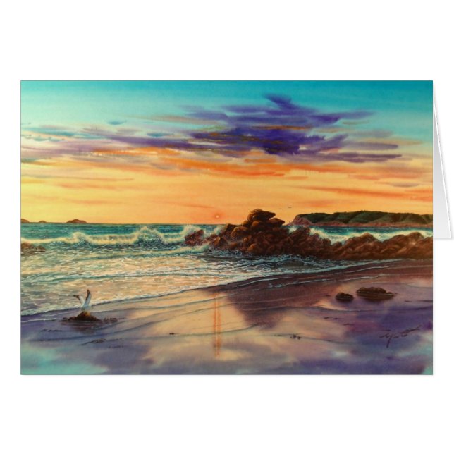 CARTÃO PRAIA SUNSETJPEC DE CORONADO (Frente Horizontal)