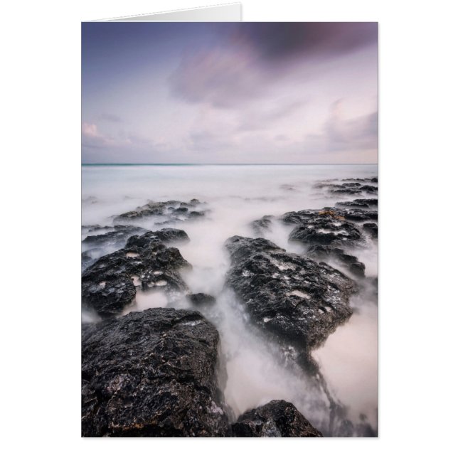 Cartão Praia Tulum Lava (Frente)