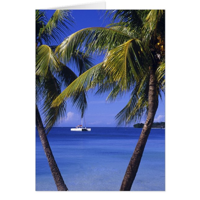 Cartão Praias em Negril, Jamaica (Frente)