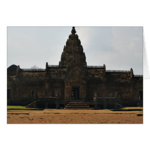 Cartão Prasat Hin Phanom Rung, Buriram, Isaan, Tailândia