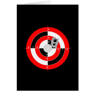 Cartão Prática de alvo