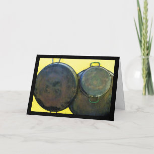 Cartão Pratos de Paella Pendurados