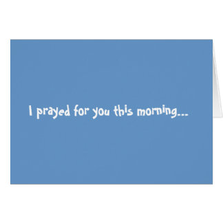 Cartão pray