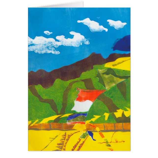 Cartão Prayer Flags II (Frente)