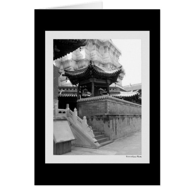 Cartão Prayer Pavilion (Frente)