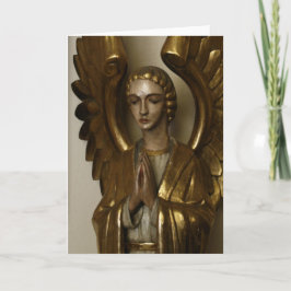 Cartão Praying Angel - color