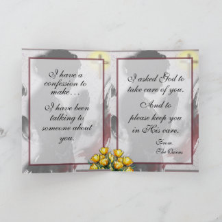 Cartão Praying For You Encouragement