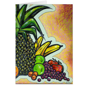 Cartão Prazer da fruta