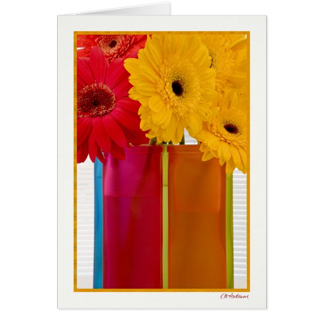 Cartão Prazer VII da margarida (Frente)