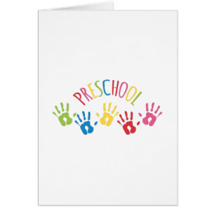 Cartão Pré-escola