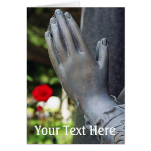 Cartão Prece Silencioso de Queda