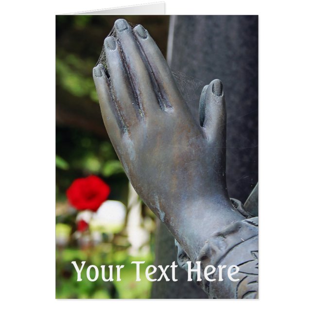 Cartão Prece Silencioso de Queda (Frente)