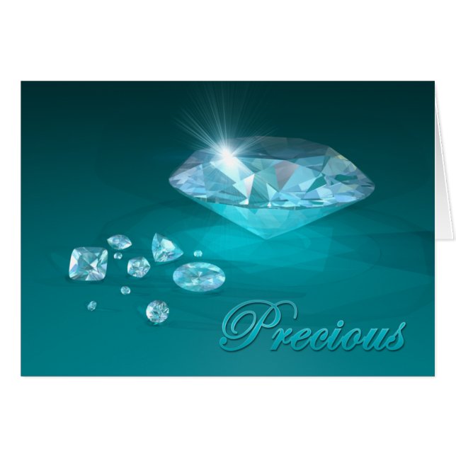 Cartão precioso (Frente Horizontal)