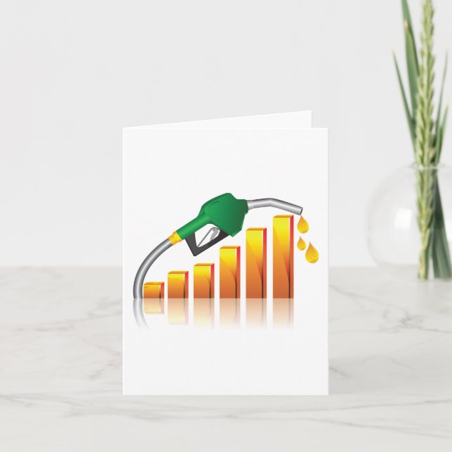 Cartão Preço do combustível (Frente)