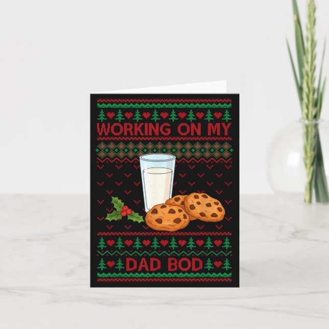 Cartão Pregnancy New Mom Baby Pregnant Christmas Matching (Frente)