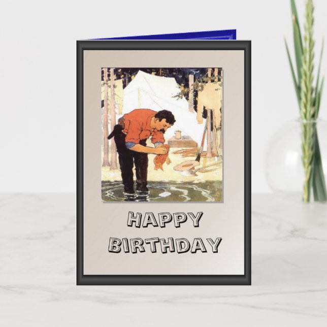 Cartão Preparando o jantar (Frente)