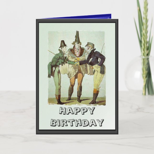 Cartão Preparando um duelo (Frente)