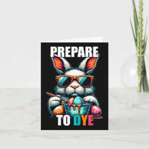 Cartão Prepare-Se Para Cortar Páscoa Engraçada Domingo Mu