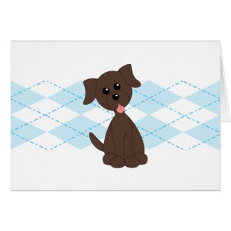 Cartão Prepy Puppy
