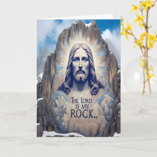 Cartão Presença divina entre as montanhas