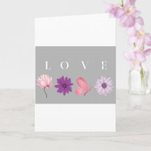 Presente Botânico Romântico de Amor Floral para El