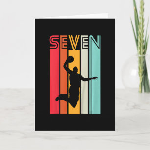 Cartão Presente de 7º aniversário Sketll Lover 7 Anos Ret