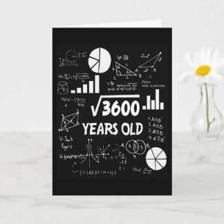 Cartão Presente de Aniversário de 60 Anos para Professor