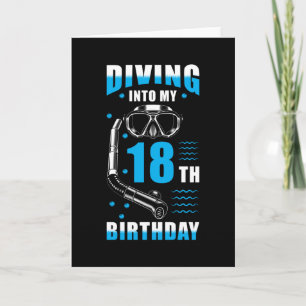 Cartão Presente de aniversário do 18º aniversário
