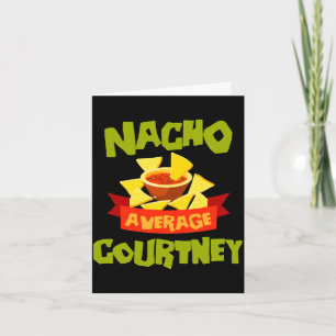 Cartão Presente de aniversário engraçado com o nome Nacho