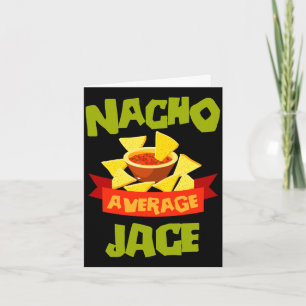 Cartão Presente de aniversário engraçado nome jace médio