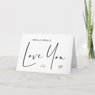 Cartão Presente de aniversário para o marido te amar Namo