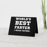 Presente de Aniversário para o Pai Melhor Flatulen