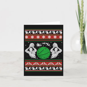 Cartão Presente de Basquete de Natal