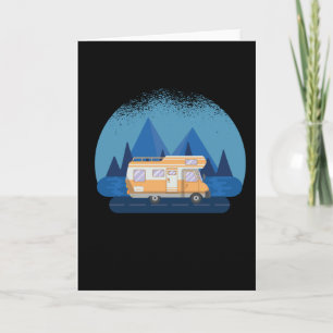 Cartão Presente de Casa de Camping Autocaravana